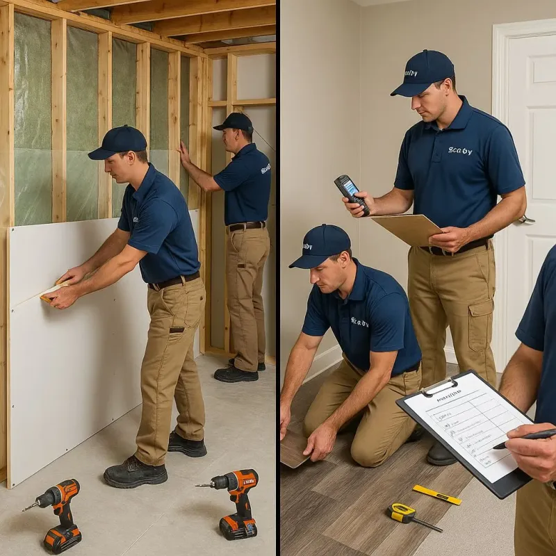 Repairs and Reconstruction process in Ozaukee County, WI
